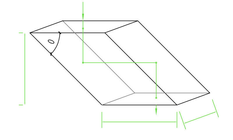 Rhombic Prism